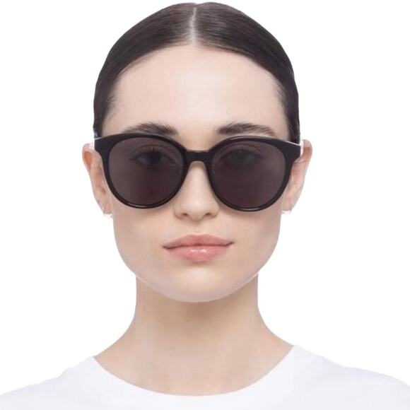 Gucci GG0261SA 001 Black  Round Sunglasses - Picture 1 of 9